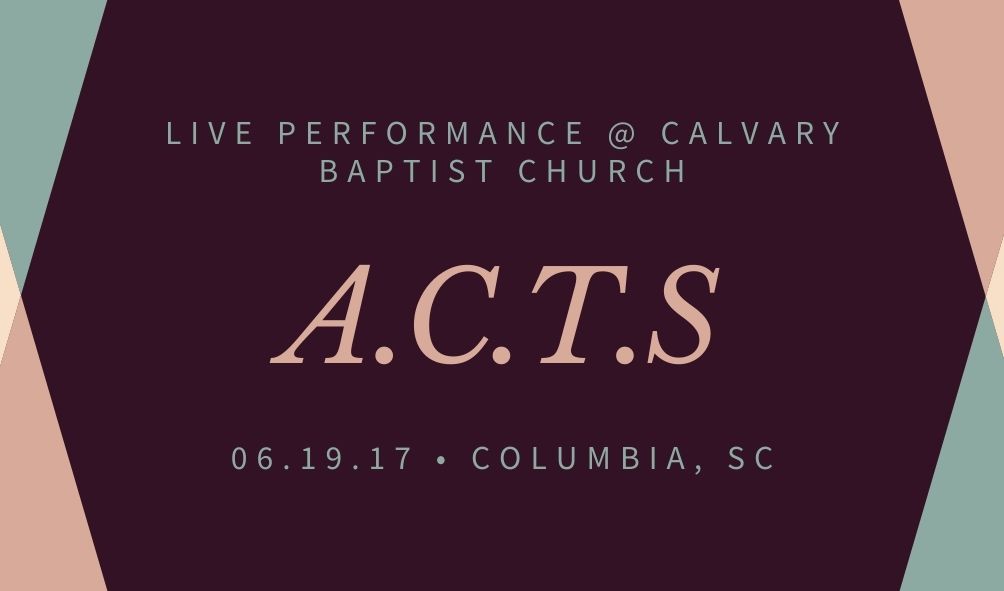 A.C.T. Event Flyer
