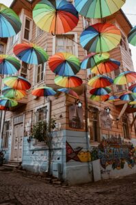 Umbrella Street Art